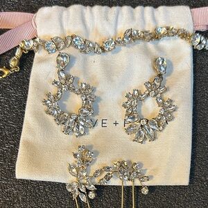 Olive & Piper Gold + Crystal Jewelry Set✨